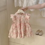 Baby Girls Stylish Summer Dress Collection | Floral, Bow, Embroidered & Party Frocks - Image 3
